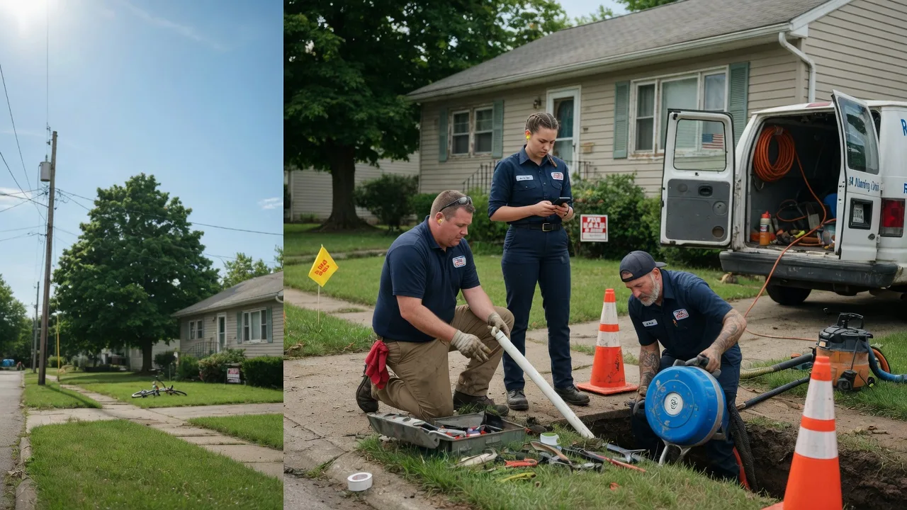 Sewer Line Repair in Presque Isle, WI near me